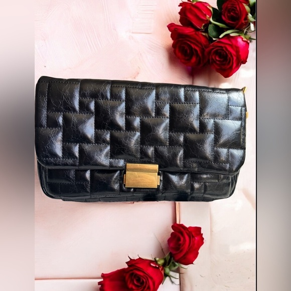 ZARA QUILTED SHOULDER BAG - Picture 8 of 11